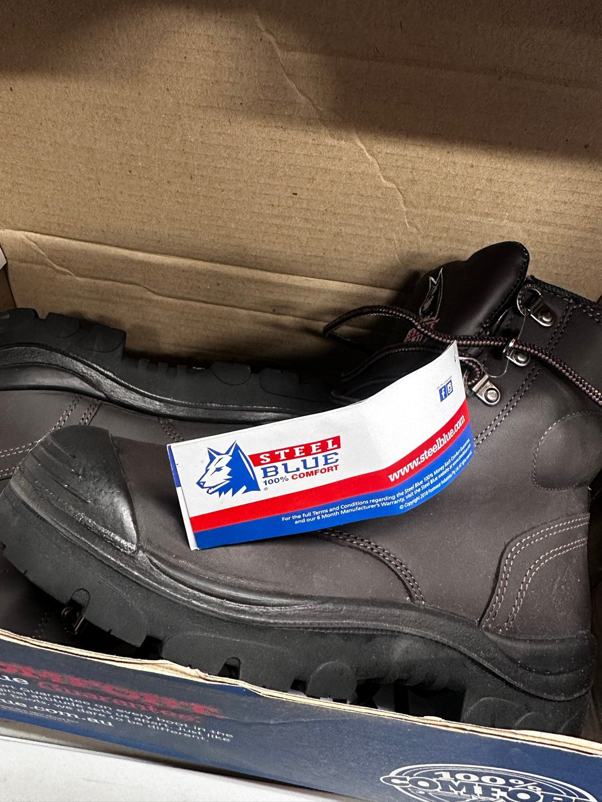 Steel Blue Argyle werkschoenen - Maat 41, Ophalen of Verzenden, Nieuw, Bruin, Werkschoenen