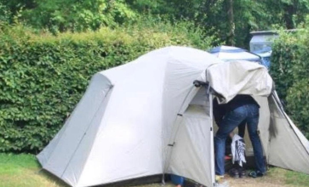 The North Face Trailhead 6 Tent - Ruime Gezinstent, Caravans en Kamperen, Tenten, Ophalen of Verzenden, Gebruikt, Tot en met 6