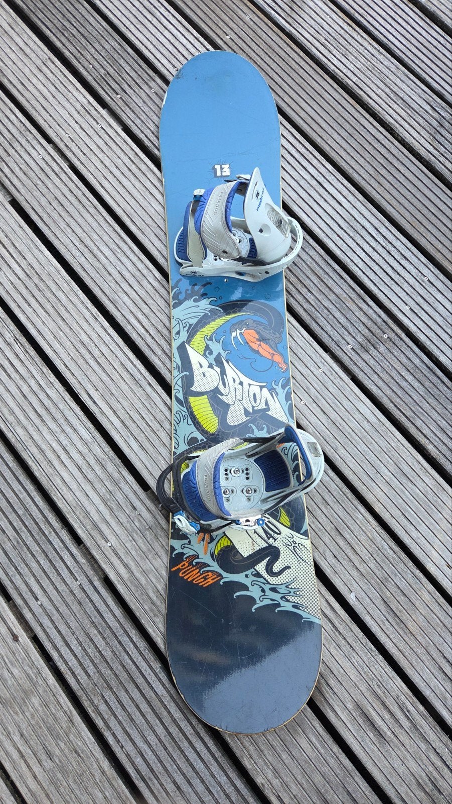 Burton Snowboard met Freestyle Bindingen - Gebruikt, Ophalen, Gebruikt, Board
