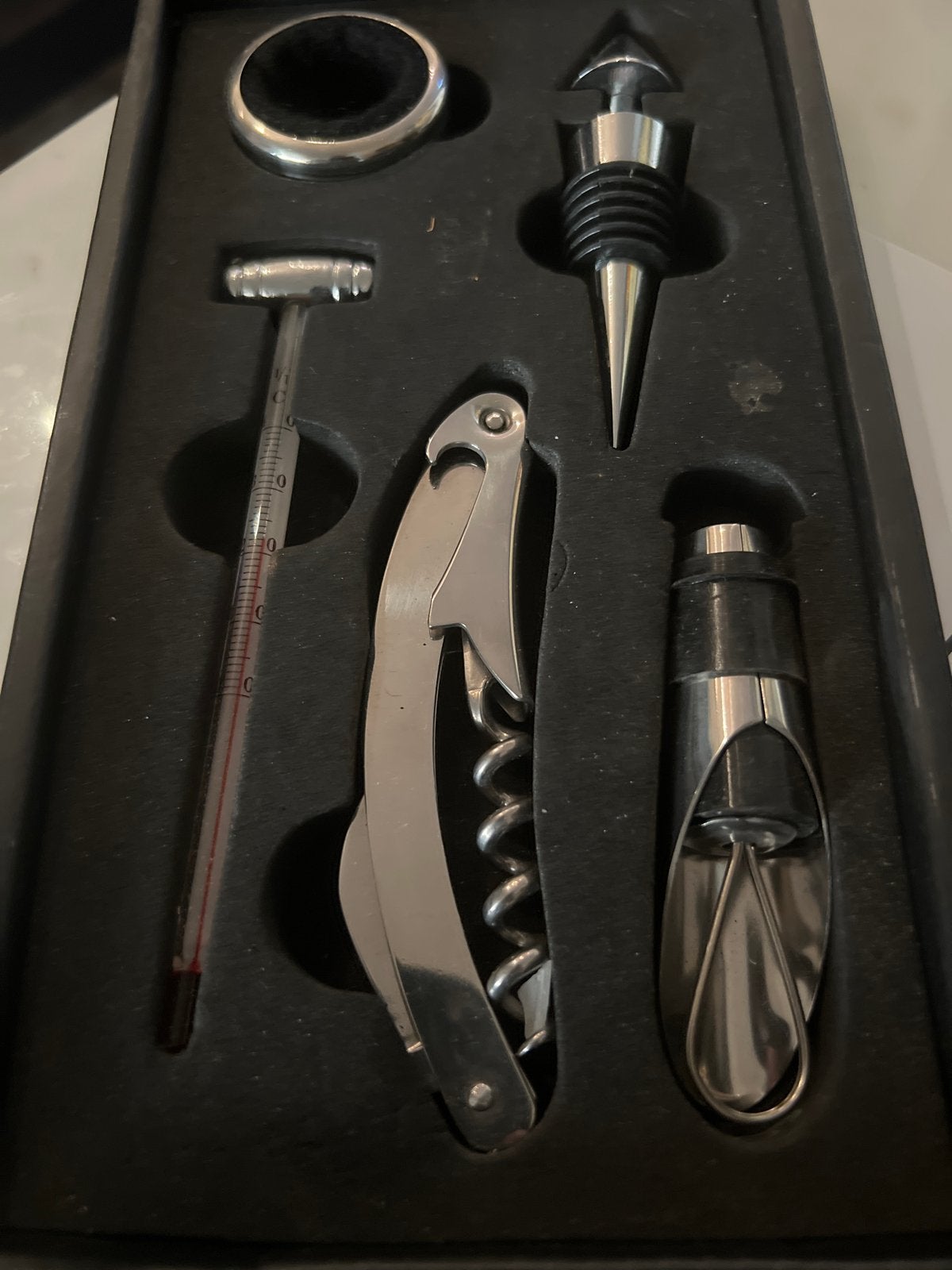 Sommelier Cadeauset - Bar Tools, Overige typen, Ophalen of Verzenden, Metaal, Nieuw