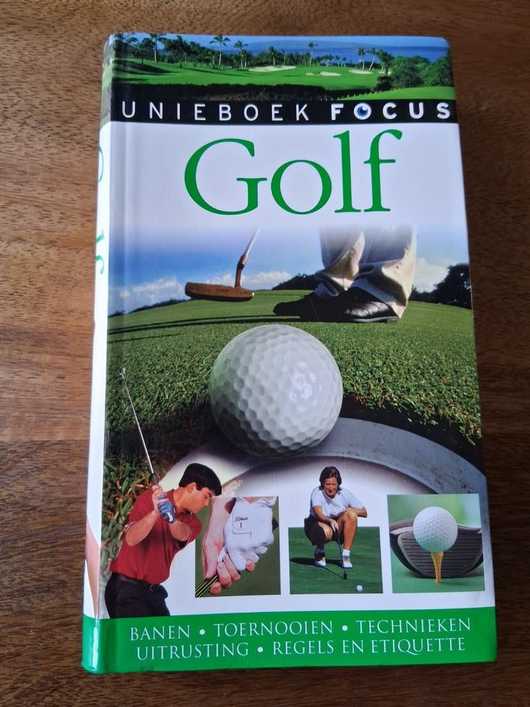 Unieboek Focus Golf Boek - Technieken, Regels & Meer, Ophalen of Verzenden, Gebruikt, Overige typen, Overige merken