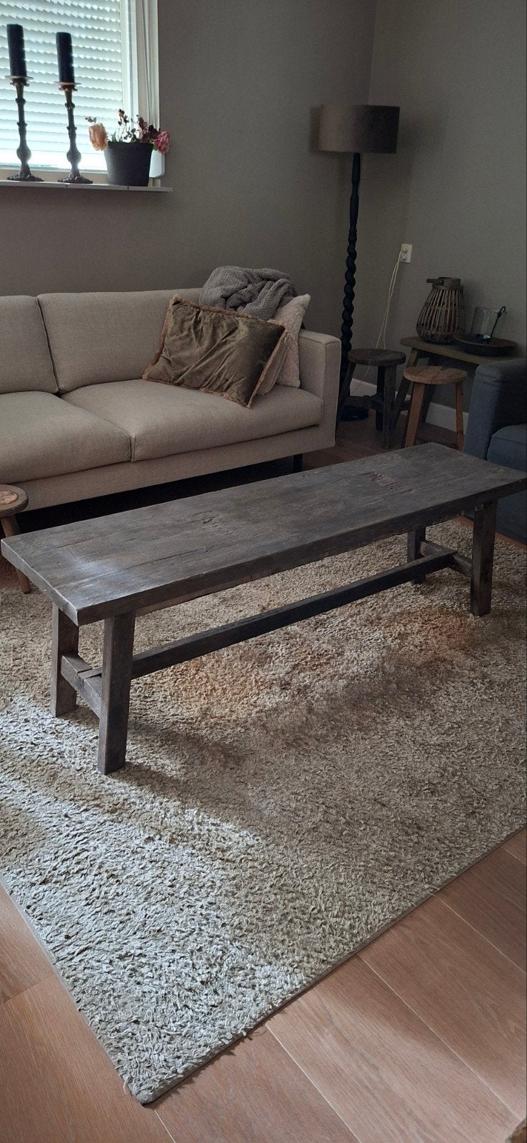Salontafel Aura Peeperkorn, Ophalen, Rechthoekig, 100 tot 150 cm, 50 tot 100 cm