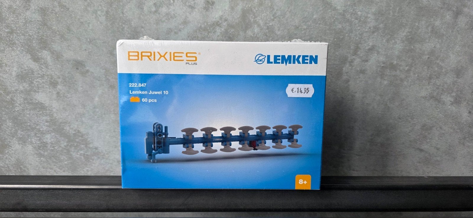 Brixies Lemken Juwel 10 'Lego', Ophalen of Verzenden, Nieuw, Compleet, Complete set