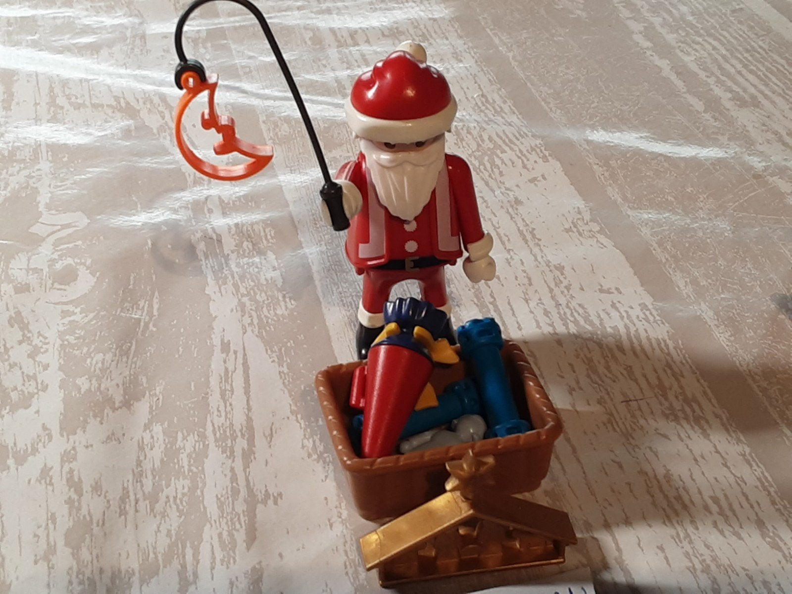 2 kerstsetjes kerstman kado's,  kerstman kado's engeltje., Kinderen en Baby's, Complete set, Overige typen, Zo goed als nieuw