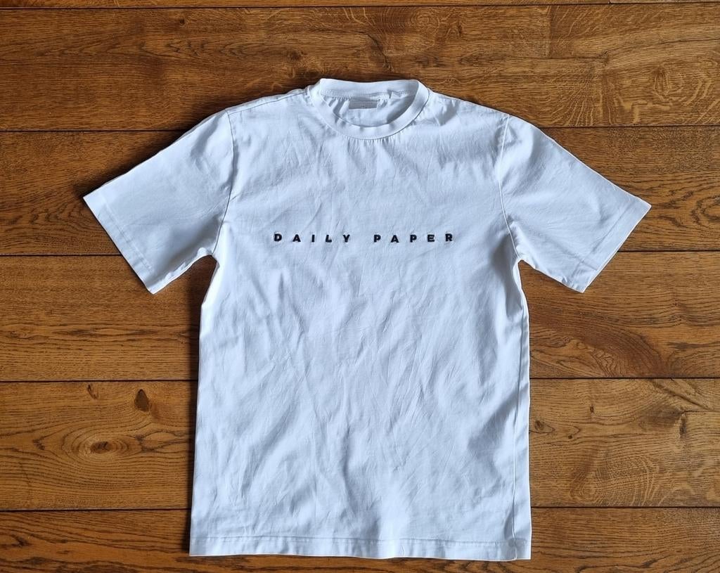 Shirt Daily Paper wit - maat XS, Ophalen of Verzenden, Zo goed als nieuw, Maat 46 (S) of kleiner, Wit