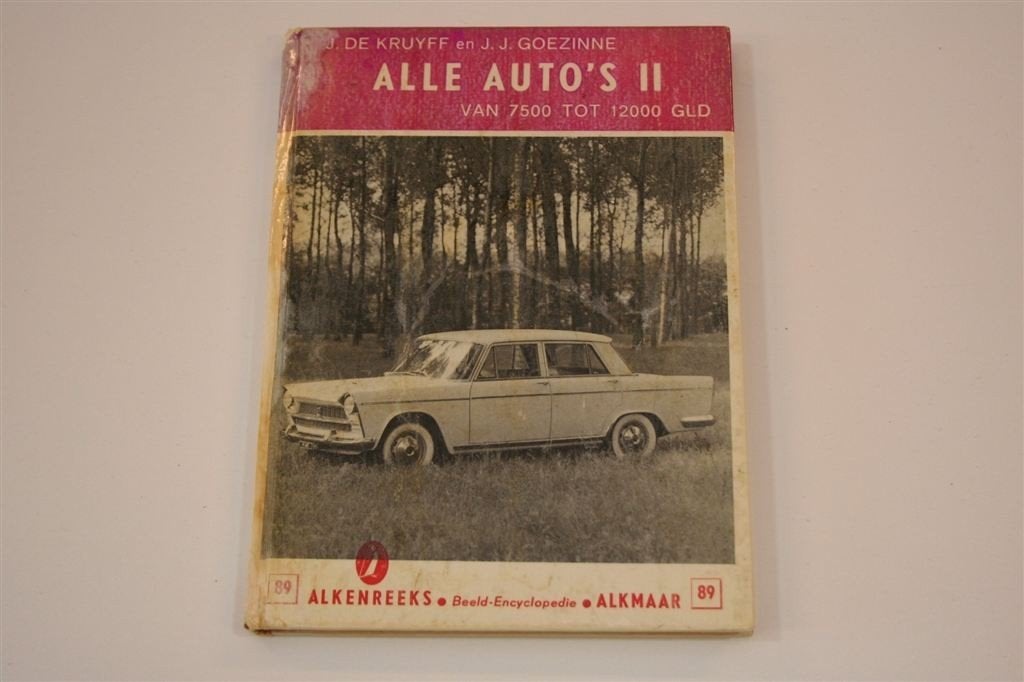 Alle Auto\'s II [1964] — Alkenreeks — F7500-F12000, Boeken, Auto's | Boeken, Ophalen of Verzenden, Gelezen, Algemeen