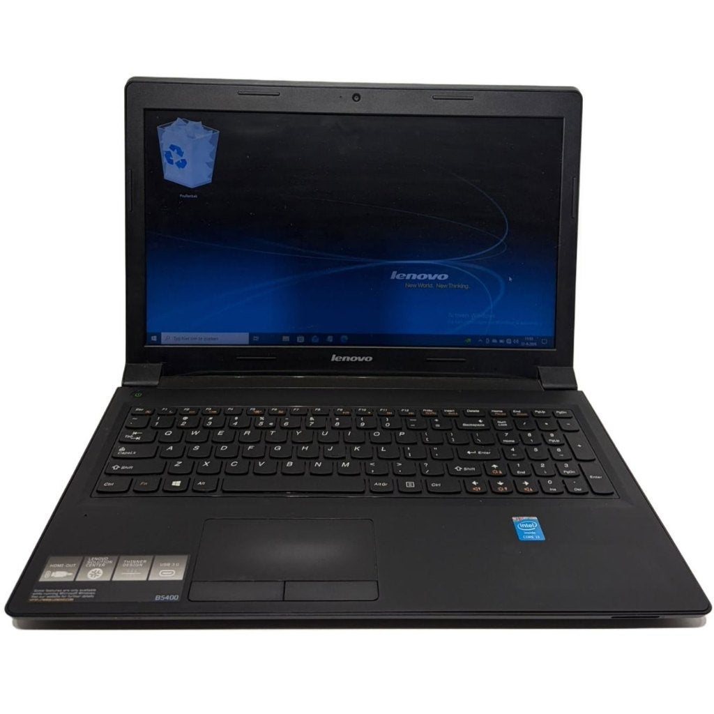 Lenovo B5400 15.6'' i3/4GB/128GB SSD Laptop met Lader, 2 tot 3 Ghz, Ophalen of Verzenden, Zo goed als nieuw, Leonovo
