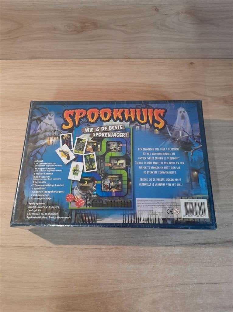 Spookhuis - wie is de beste spokenjager - s6183, Verzenden, Zo goed als nieuw