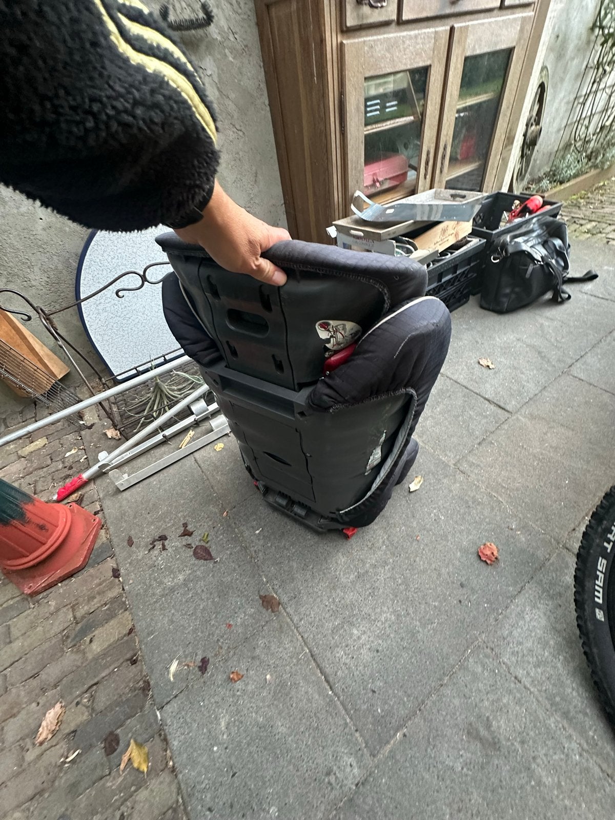 Römer autostoel/stoelverhoger, Romer, Autogordel of Isofix, Gebruikt, 15 t/m 36 kg