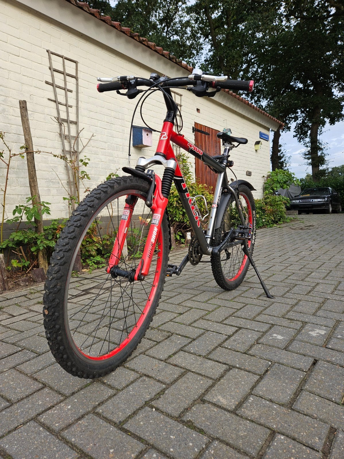 TREK mountain bike., Fietsen en Brommers, Minder dan 10 versnellingen, Velgrem, Zo goed als nieuw, Ophalen
