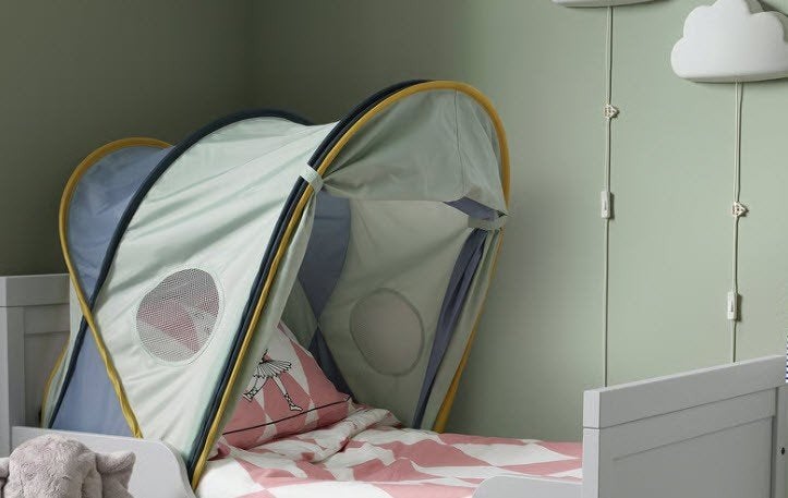 Ikea bed tunnel speelgoed - ELDFLUGA, Ophalen, Zo goed als nieuw