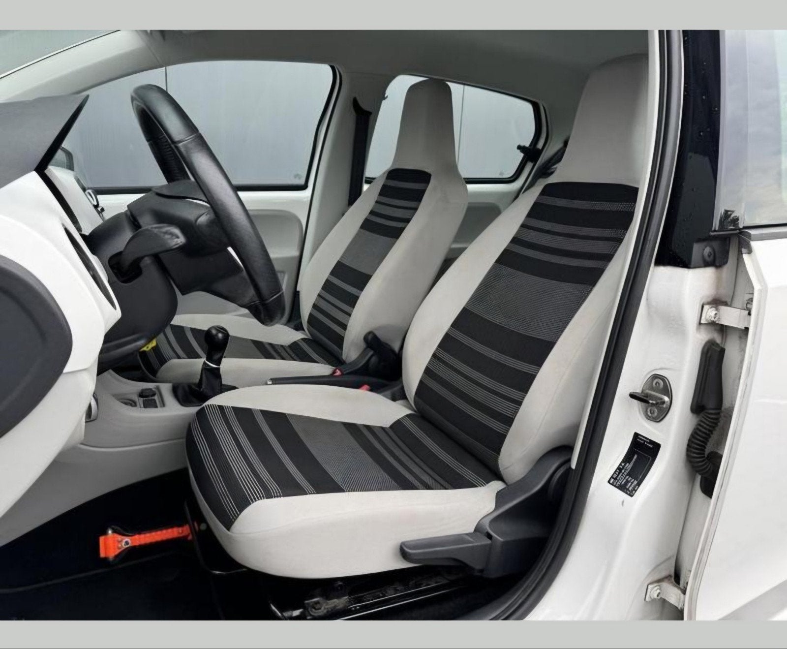 Seat Mii 1.0 Ecomotive 60pk 2012 Wit GOEDKOOPSTE 5deurs NAP, Auto's, Seat, Voorwielaandrijving, Stof, 4 stoelen, Mii