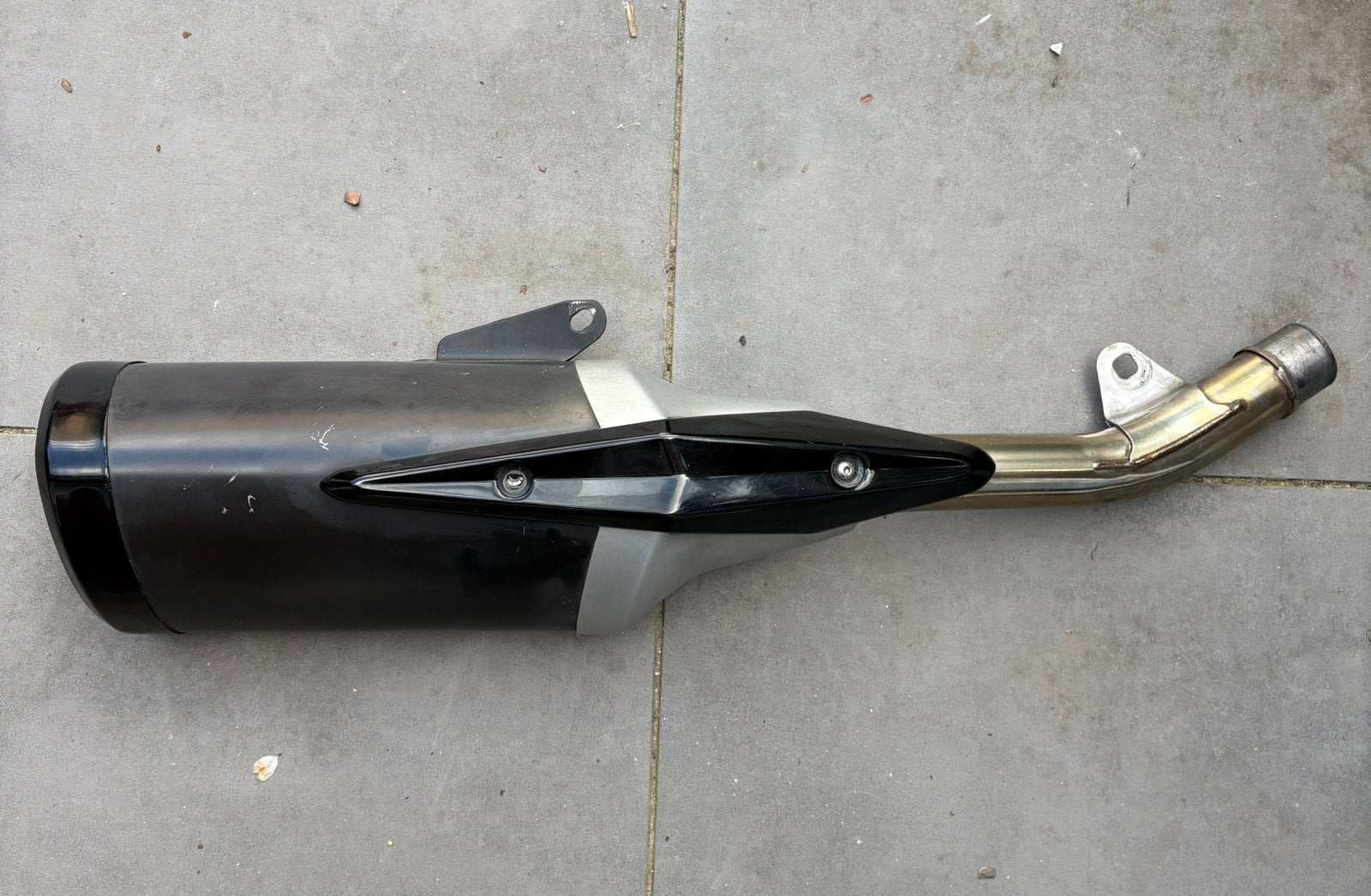 Originele uitlaat / einddemper Kawasaki Z750, Motoren, Onderdelen | Kawasaki, Ophalen of Verzenden, Gebruikt