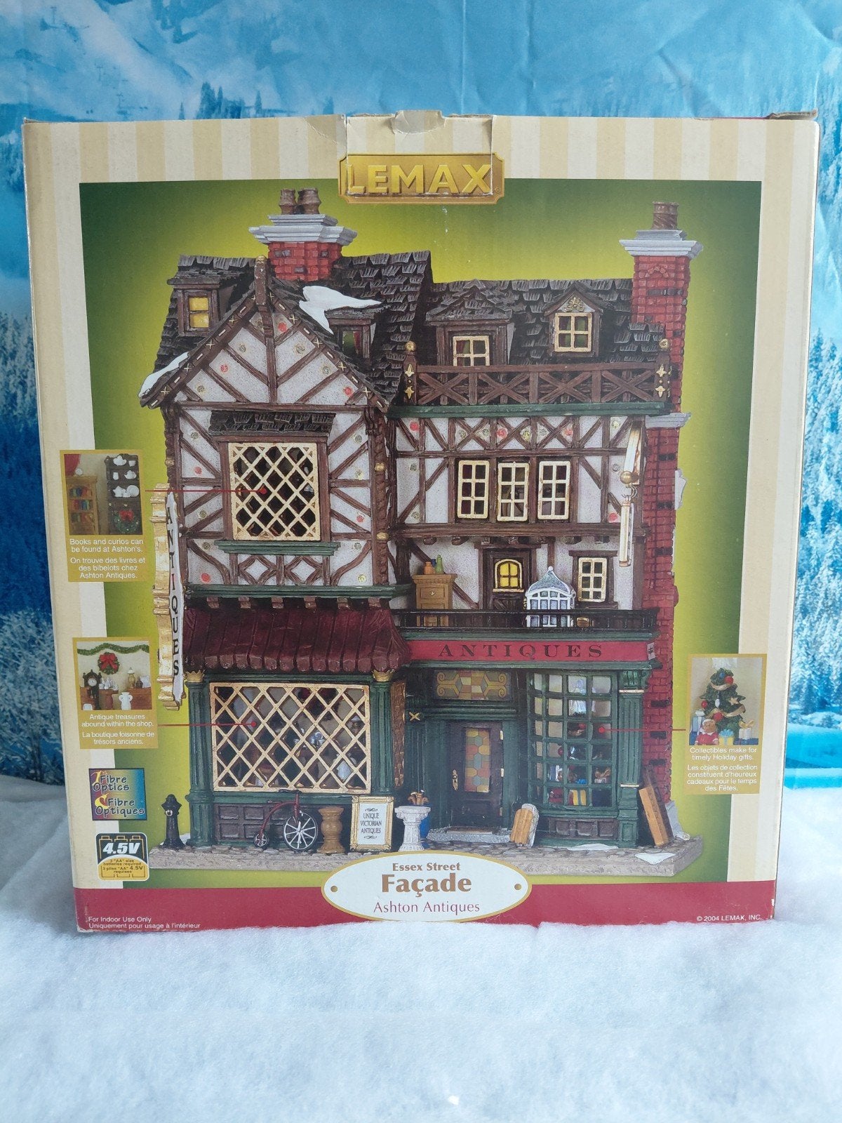 Lemax Facade Ashton Antiques, Diversen, Kerst, Ophalen of Verzenden, Zo goed als nieuw