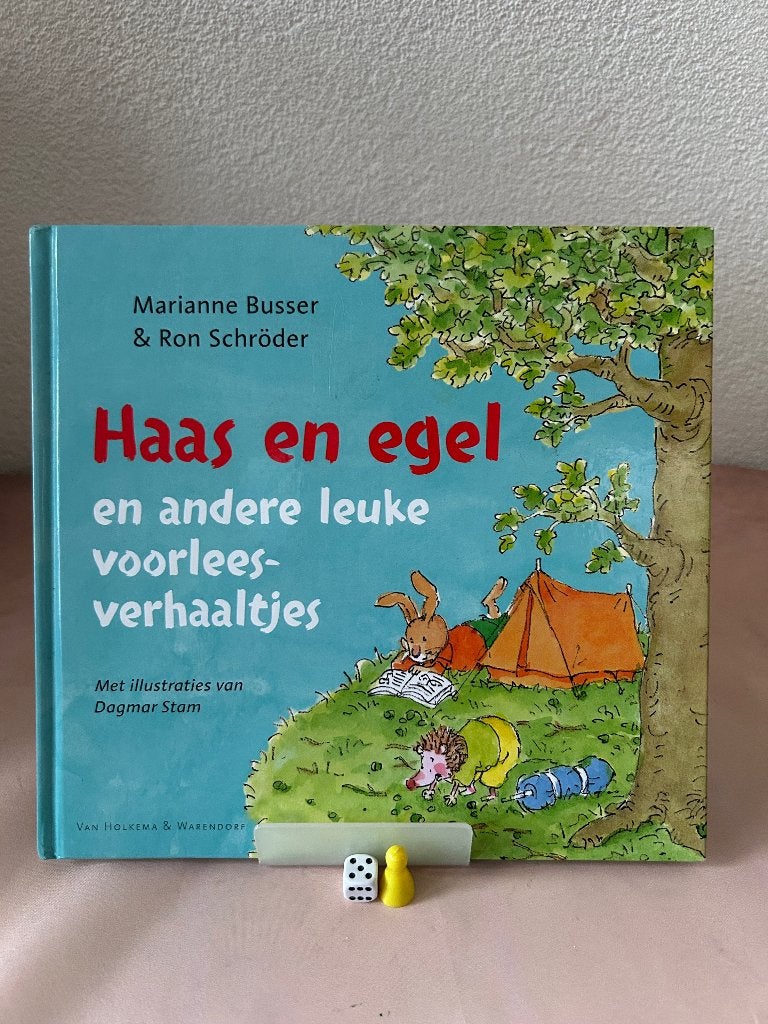 Boek Haas en egel - M. Busser en R. Schröder, Boeken, Fictie algemeen, Jongen of Meisje, Ophalen of Verzenden, Zo goed als nieuw