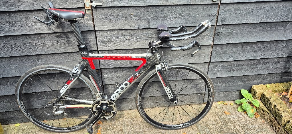 Quintana Roo Seduza triathlonfiets, ultegra/dura ace mix, 28 inch, Gebruikt, Carbon, 15 tot 20 versnellingen