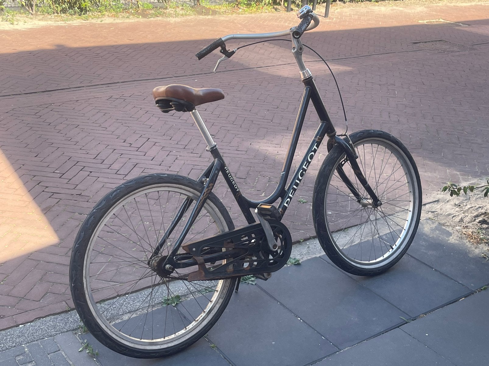 Crossfiets - Peugeot, Staal, Ophalen of Verzenden, Zo goed als nieuw, Terugtraprem