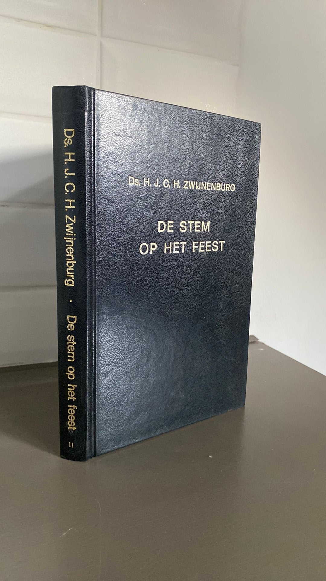 Ds. H.J.C.H. Zwijnenburg - De stem op het feest., Ophalen of Verzenden, Zo goed als nieuw