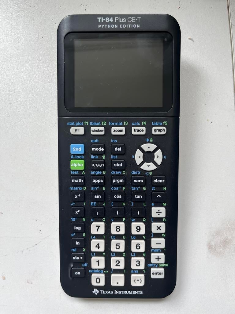 Grafische rekenmachine TI-84 Plus CE-T, Ophalen of Verzenden, Grafische rekenmachine, Nieuw
