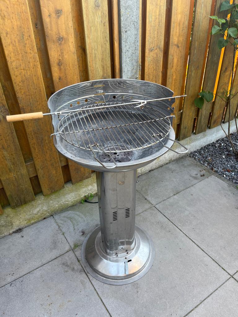 Rvs bbq, Tuin en Terras, Ophalen, Gebruikt