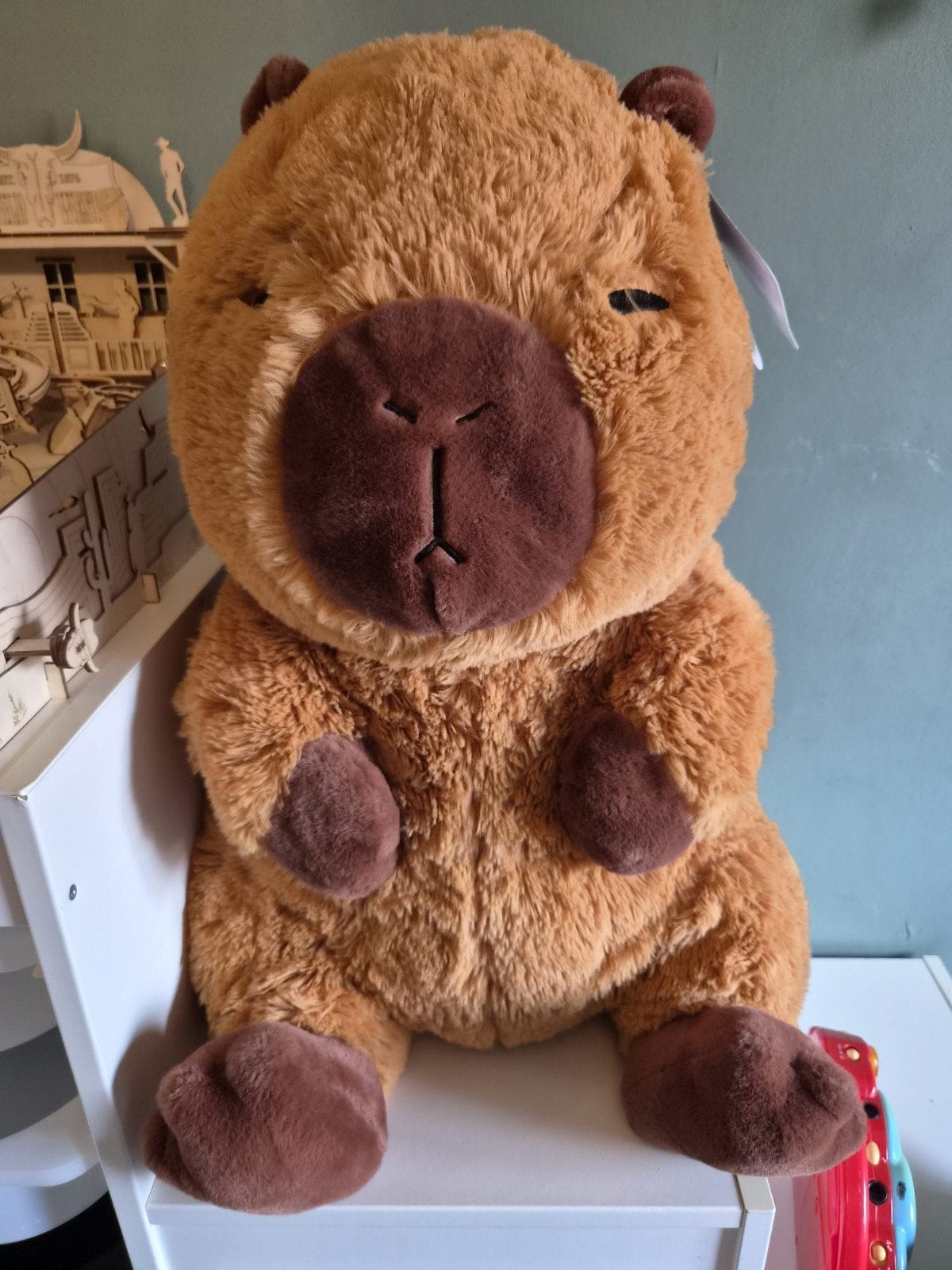 Grote Capybara Knuffel - Mini Matters - Nieuw, Ophalen, Overige merken, Overige karakters, Overige typen