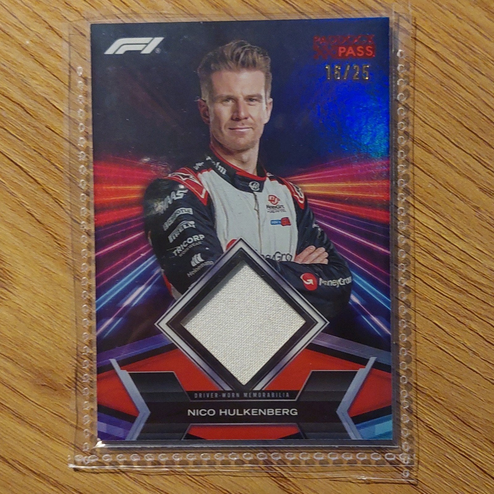 Topps Paddock Pass F1 2024 Nico Hülkenberg Relic, Ophalen of Verzenden, Nieuw, Losse kaart