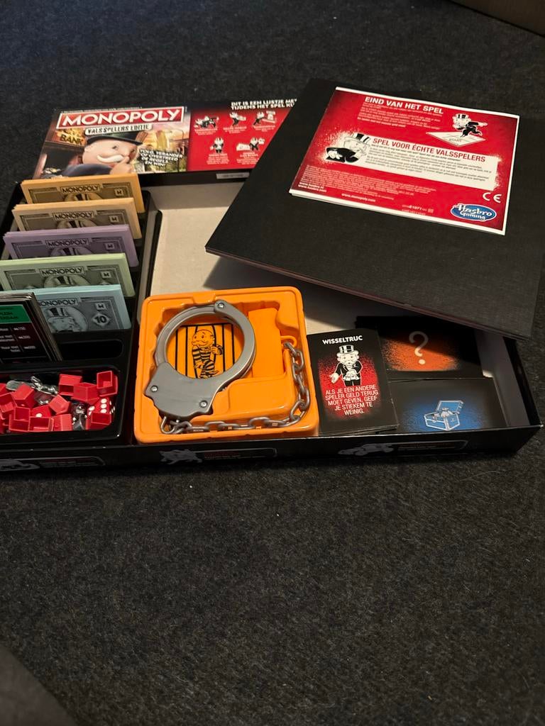 Monopoly Valsspelers Editie - Compleet en Zo Goed als Nieuw, Hobby en Vrije tijd, Gezelschapsspellen | Bordspellen, Drie of vier spelers