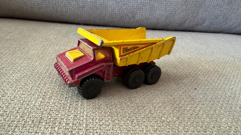 Vintage Matchbox Super Kings K-11 Scammell Dumper Truck, Ophalen of Verzenden, Gebruikt
