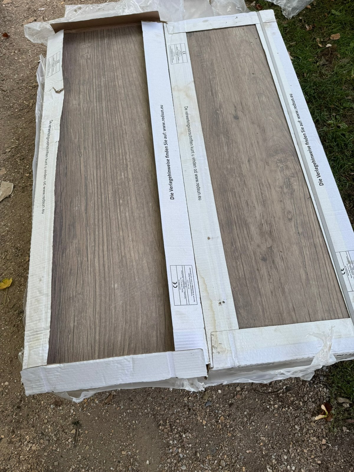 Restant houtlook tegels, Tuin en Terras, Ophalen, Keramiek, Zo goed als nieuw, Minder dan 5 m²