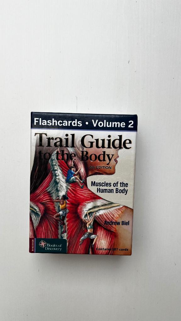 Trail guide to the body flash cards, Boeken, Ophalen of Verzenden, Beta, Nieuw, Niet van toepassing
