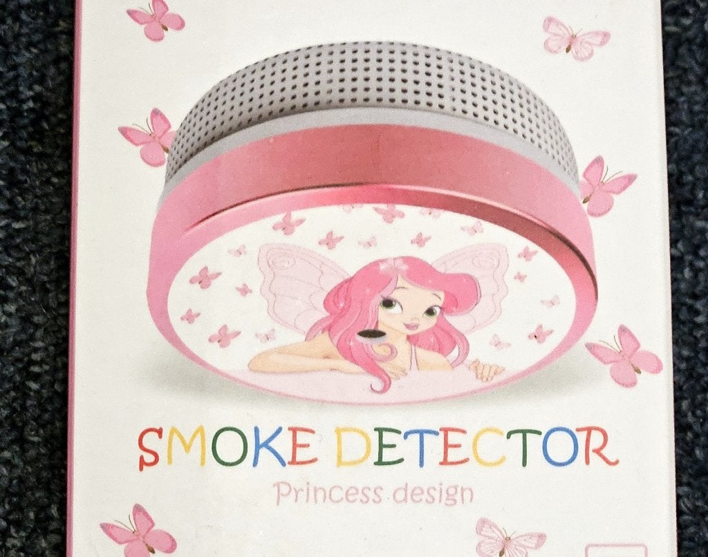 ELRO Rookmelder Kids Elfenprinses FS8110, Doe-het-zelf en Verbouw, Detector, Sensor of Melder, Nieuw, Ophalen of Verzenden, Rook