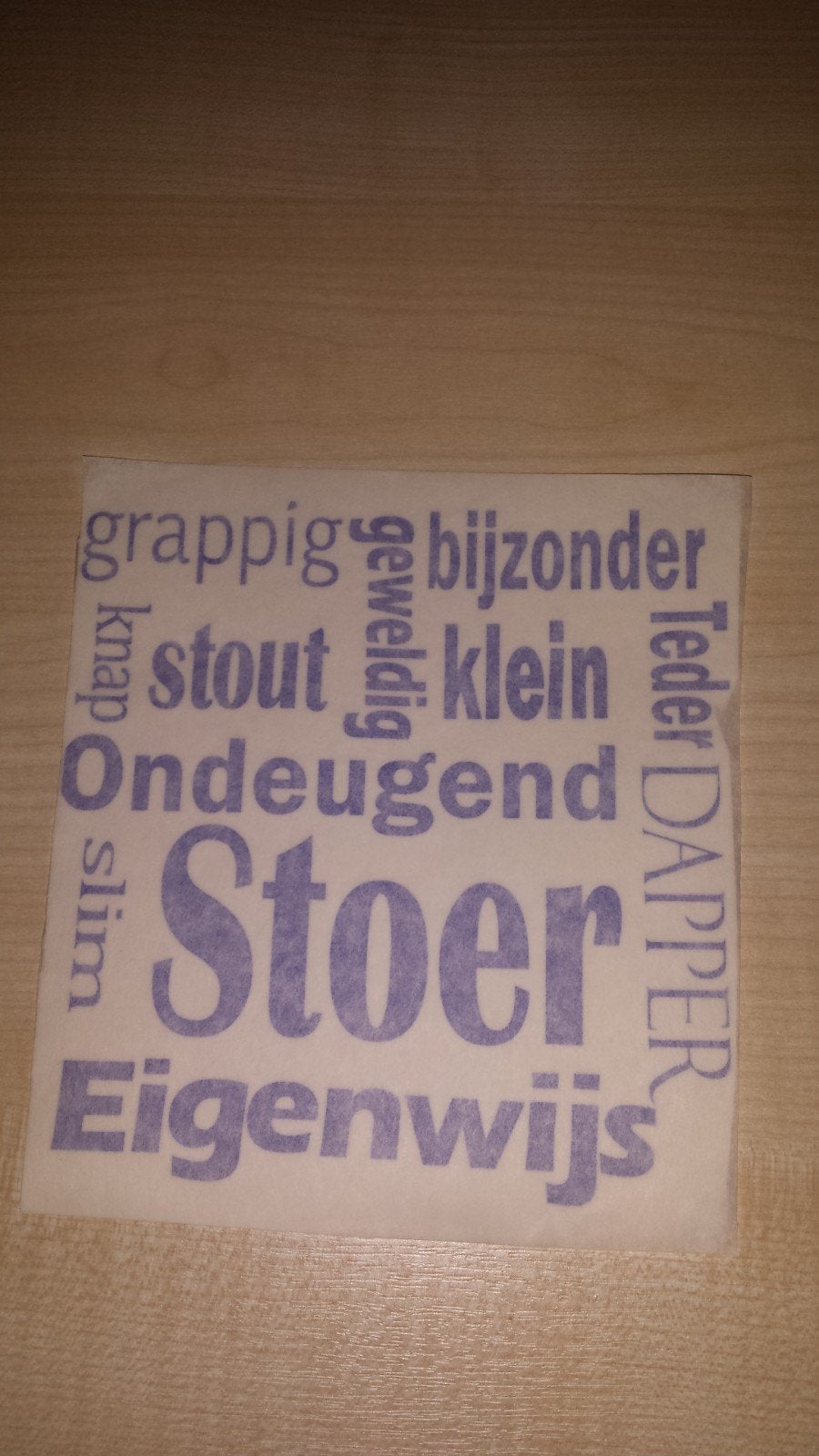 Leuke baby teksten stickers - Diverse toepassingen!, Ophalen of Verzenden