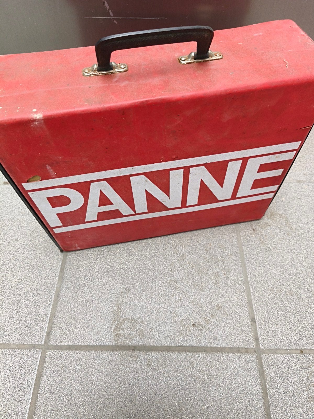 AEG Boormachine 400W in Panne koffer, Ophalen, Gebruikt, 400 tot 600 watt, Boormachine