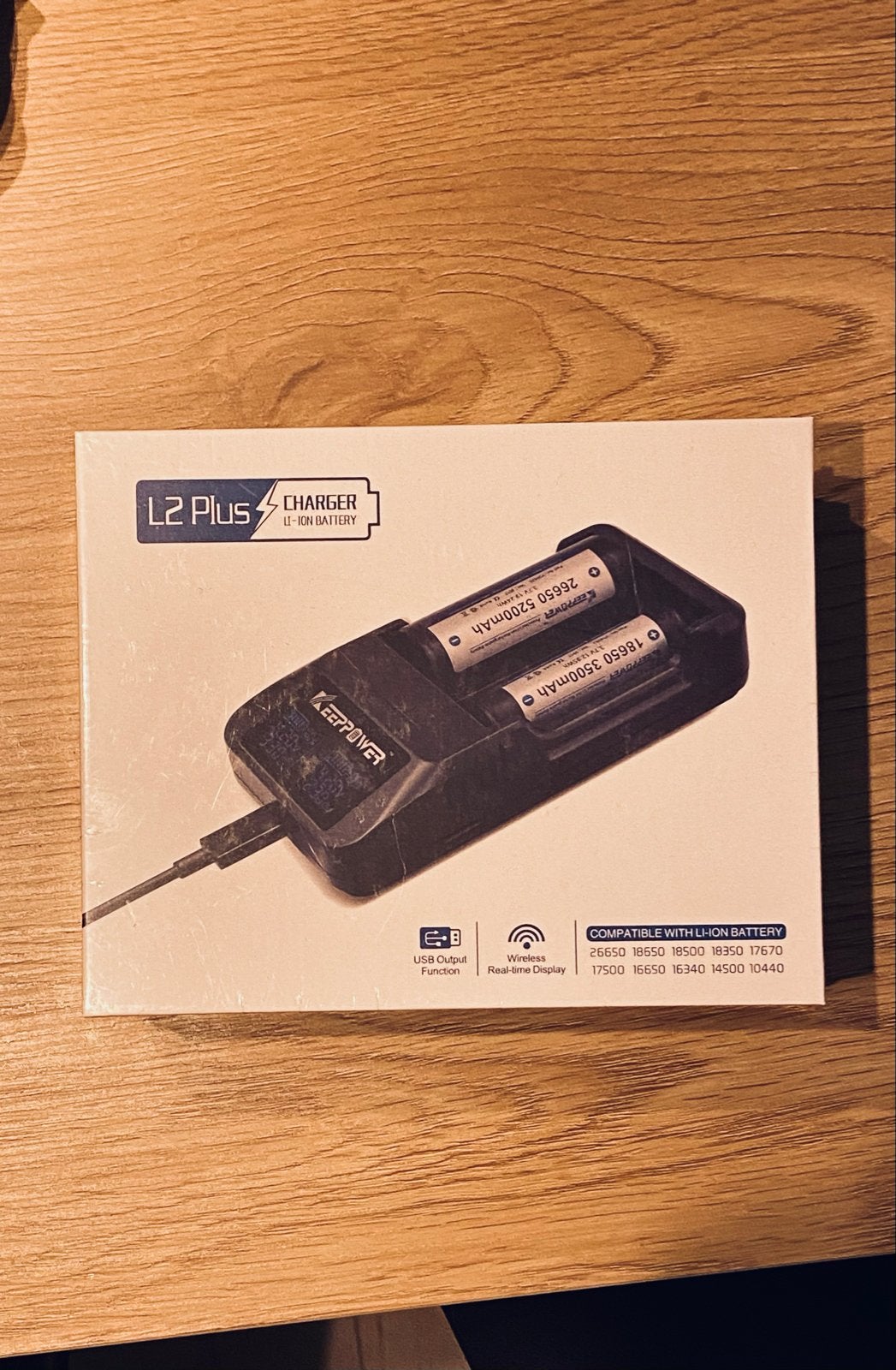 New! L2 Plus Li-ion Batterijlader - KeepPower, Ophalen of Verzenden, Nieuw