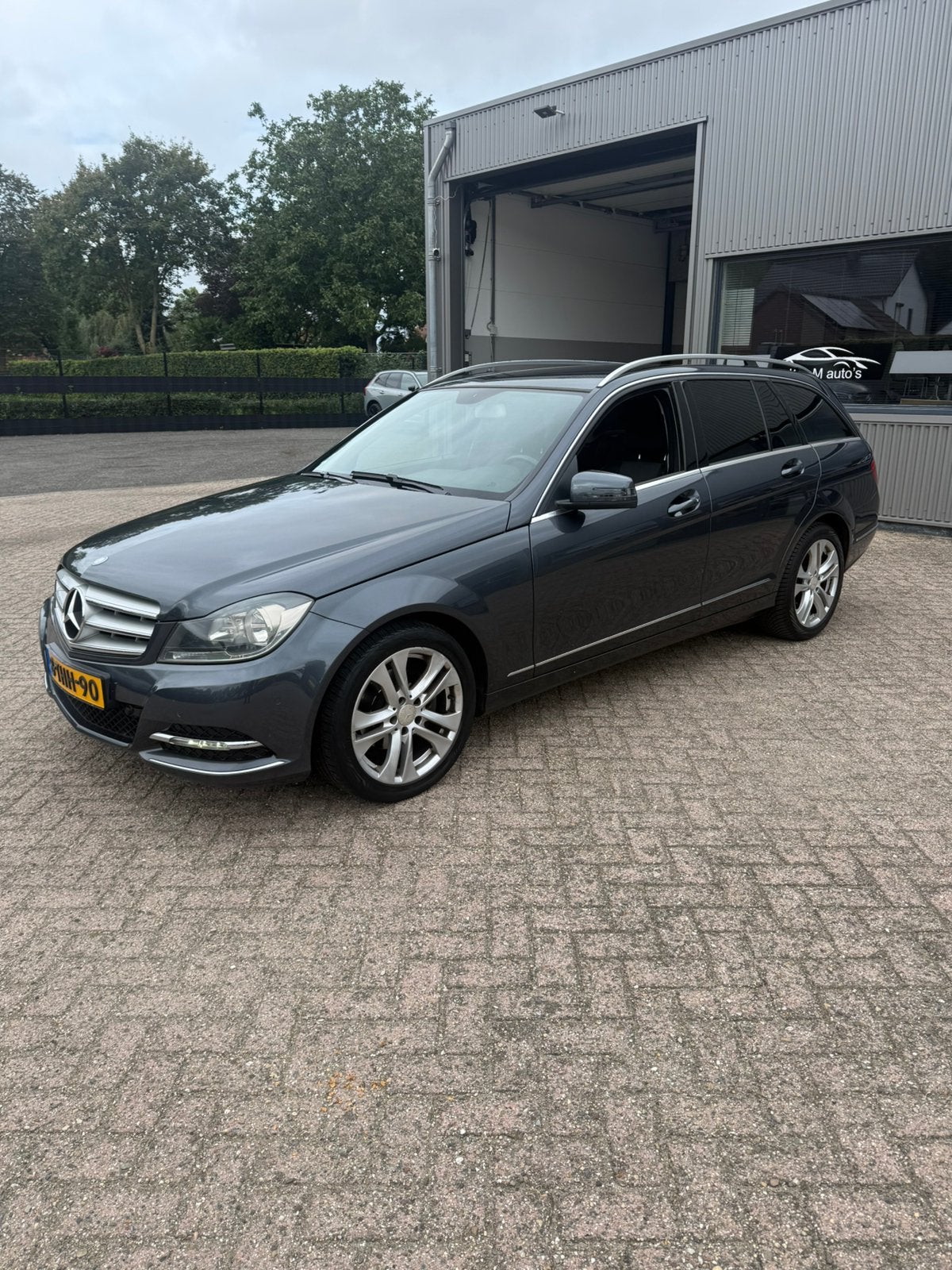 Mercedes-Benz C-Klasse 1.5 C180 Combi AUT 2013 Grijs, Automaat, Achterwielaandrijving, 1800 kg, 1445 kg