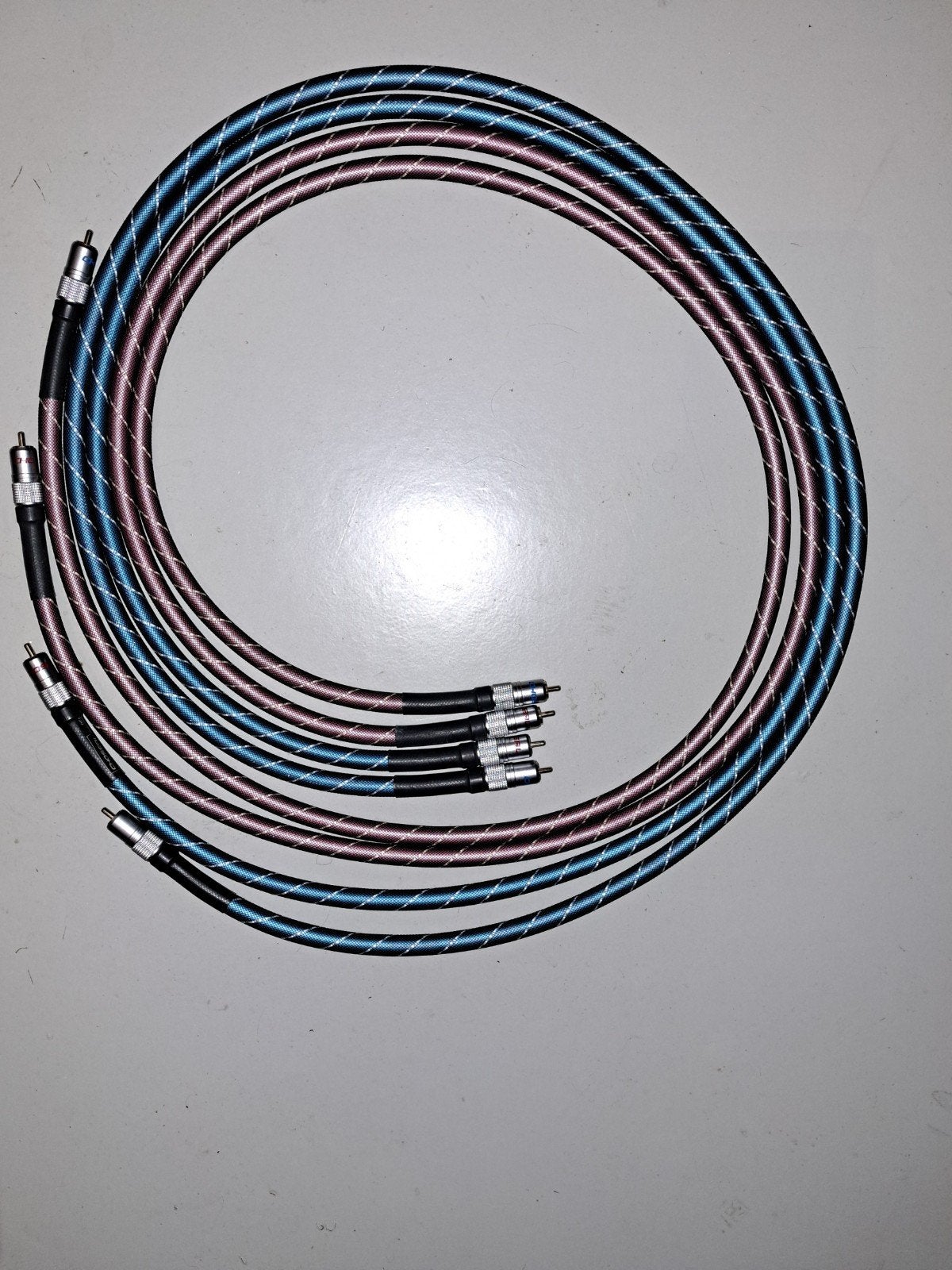 (2x) Choseal RCA Interconnect, Ophalen of Verzenden, Zo goed als nieuw, Minder dan 2 meter, Interlink-kabel