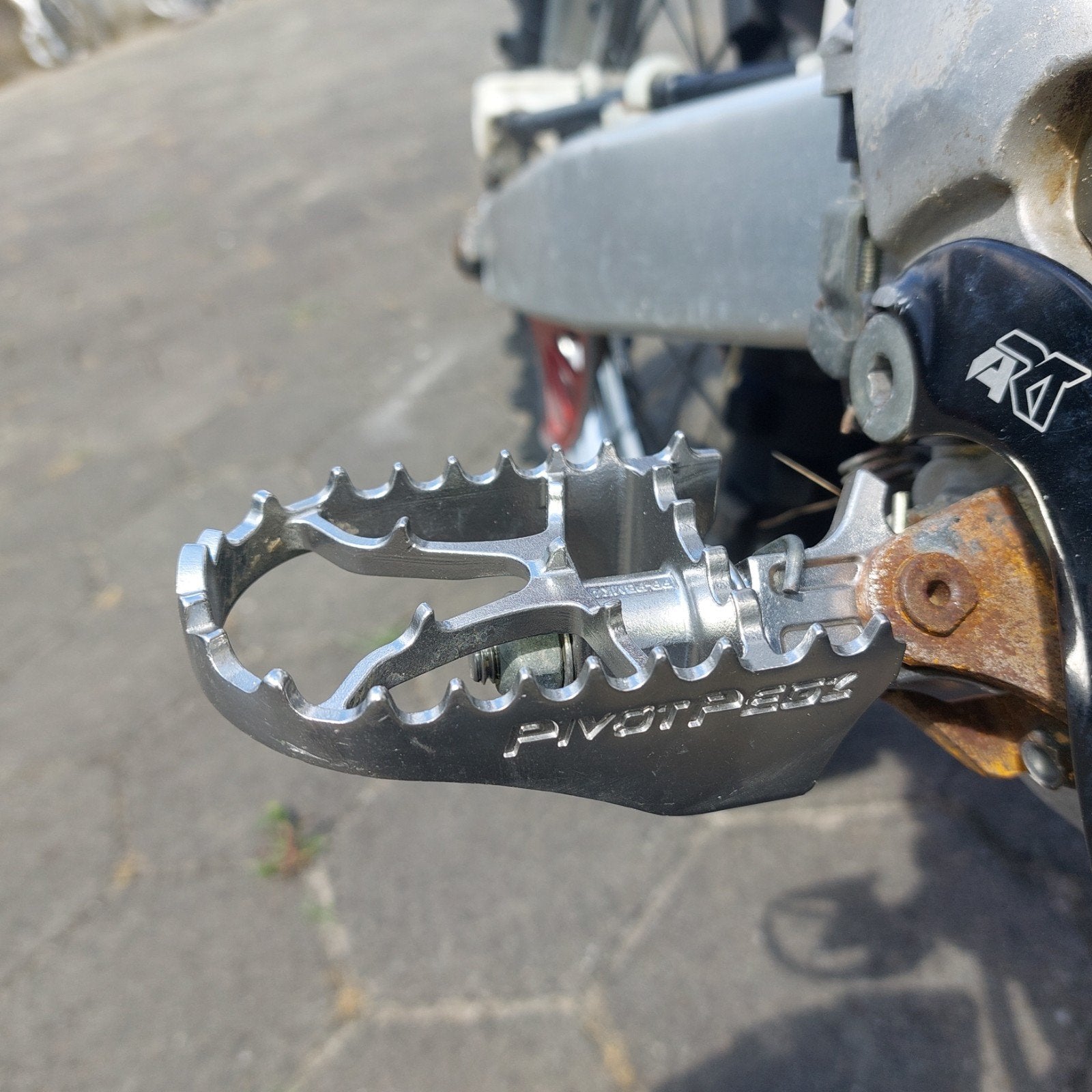Zijstandaard Honda CRF250 pivotpegz voetsteunen Honda CRF, Ophalen, Cmx, Cmx, Cmx