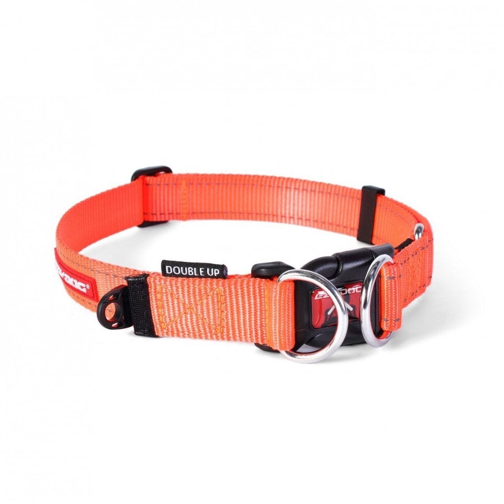 Halsband hond EZYDOG Double Up Blaze Oran XL 51-80 cm KOOPJE, Ophalen of Verzenden, Nieuw