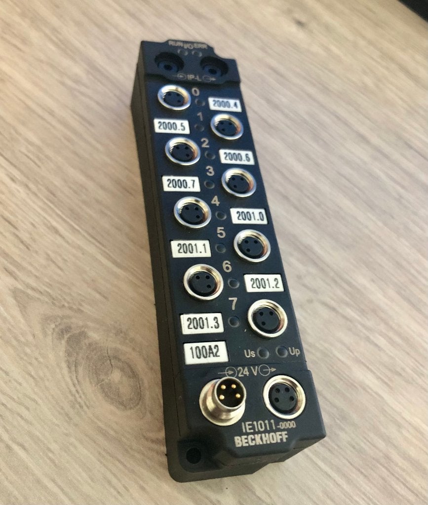 BECKHOFF - IE1011 - 8x DI - Extension Box, Ophalen of Verzenden, Zo goed als nieuw