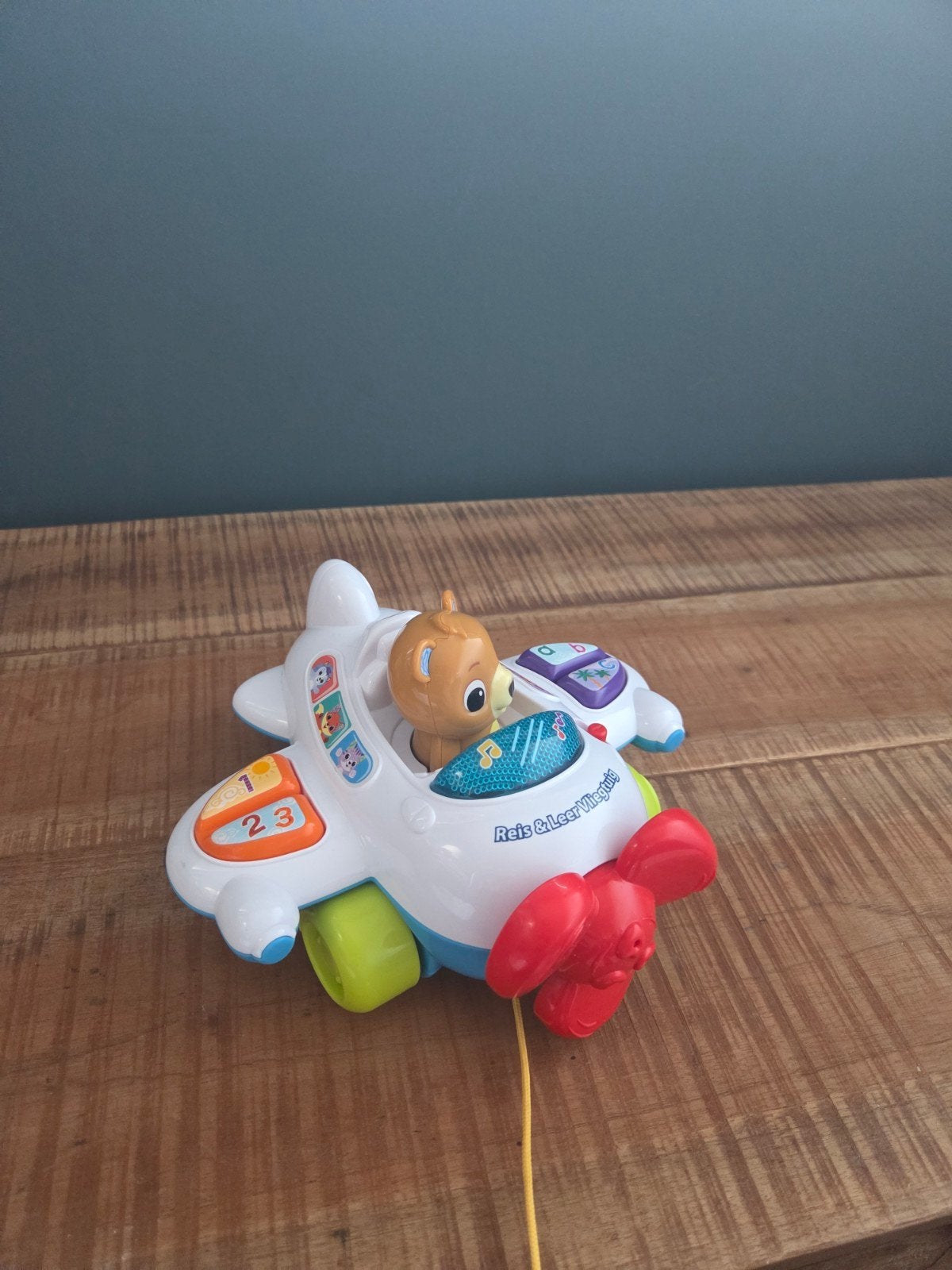 vtech reis en leer vliegtuig, Ophalen, Zo goed als nieuw, 6 maanden tot 2 jaar