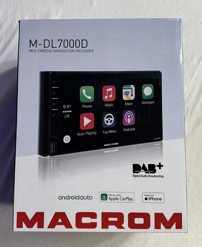 Macrom M-DL7000D Android autoradio (nieuw in doos), Ophalen of Verzenden, Nieuw