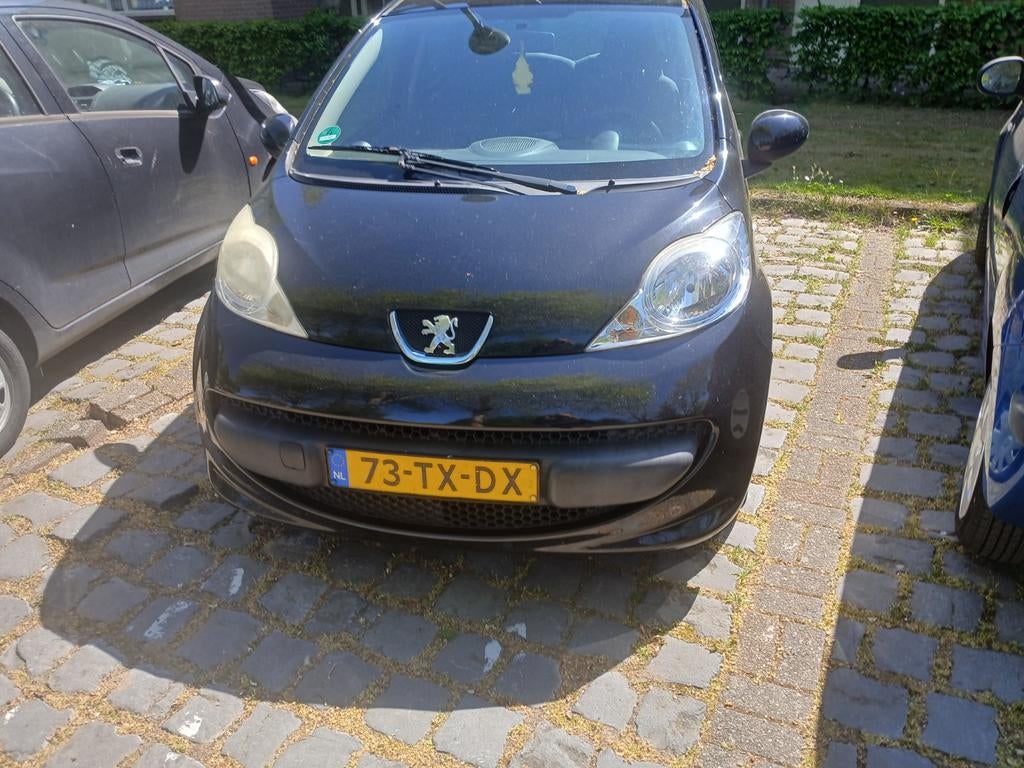 Peugeot 107 1.0 12V 5DR 2007 Zwart, Voorwielaandrijving, 4 stoelen, Origineel Nederlands, Handgeschakeld