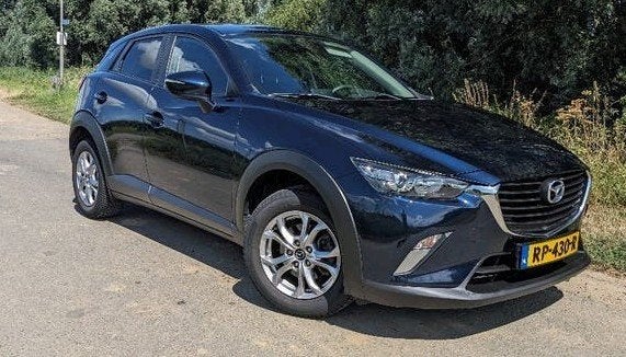 Mazda CX-3 2.0 Skyactiv-g GT-M LINE 88KW 2018 Blauw, Voorwielaandrijving, 1998 cc, Stof, Zwart