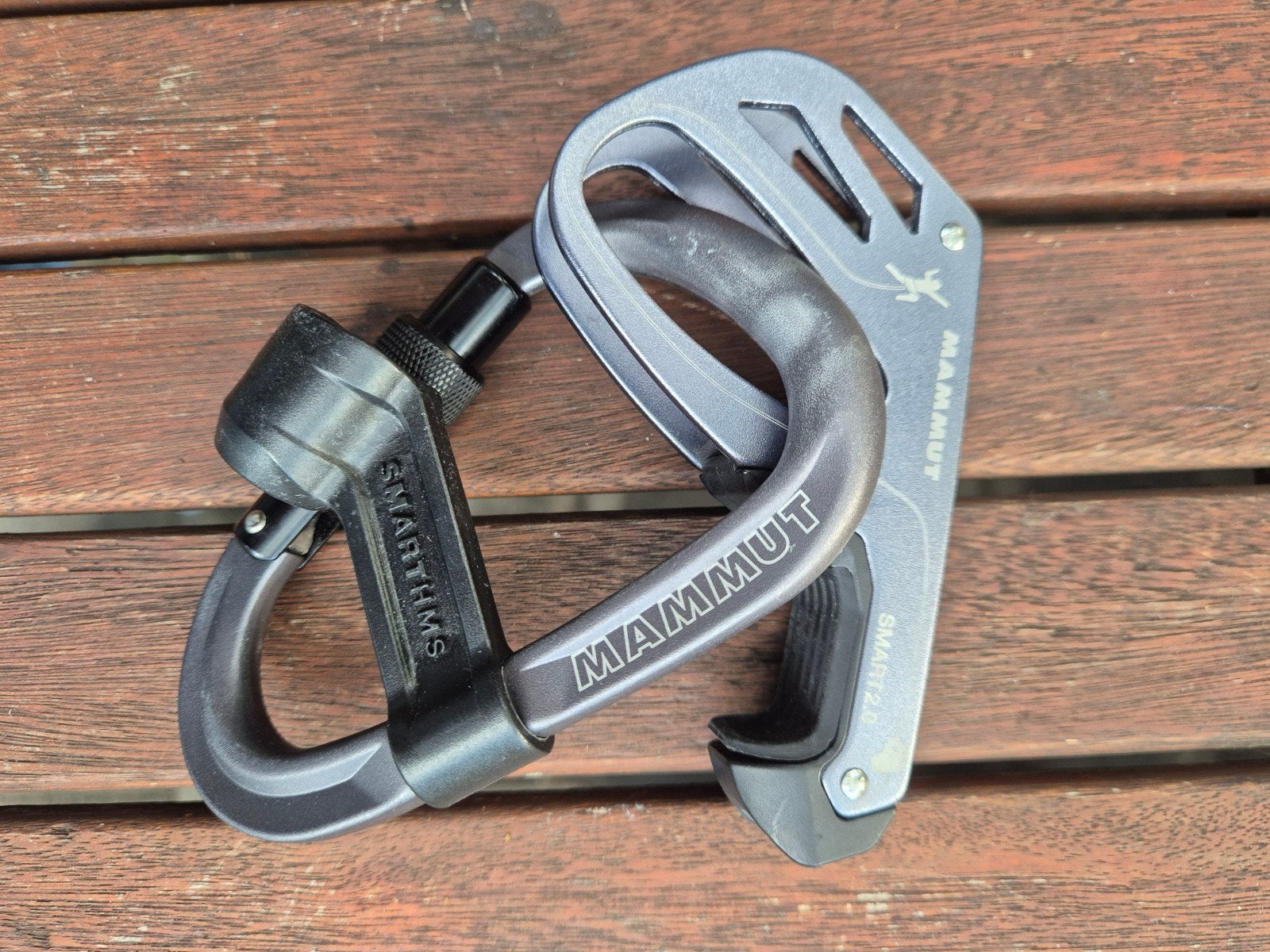 Mammut Smart HMS 2.0 en Smart Alpine 2.0 set, Sport en Fitness, Ophalen of Verzenden, Zo goed als nieuw, Klimsport-accessoire
