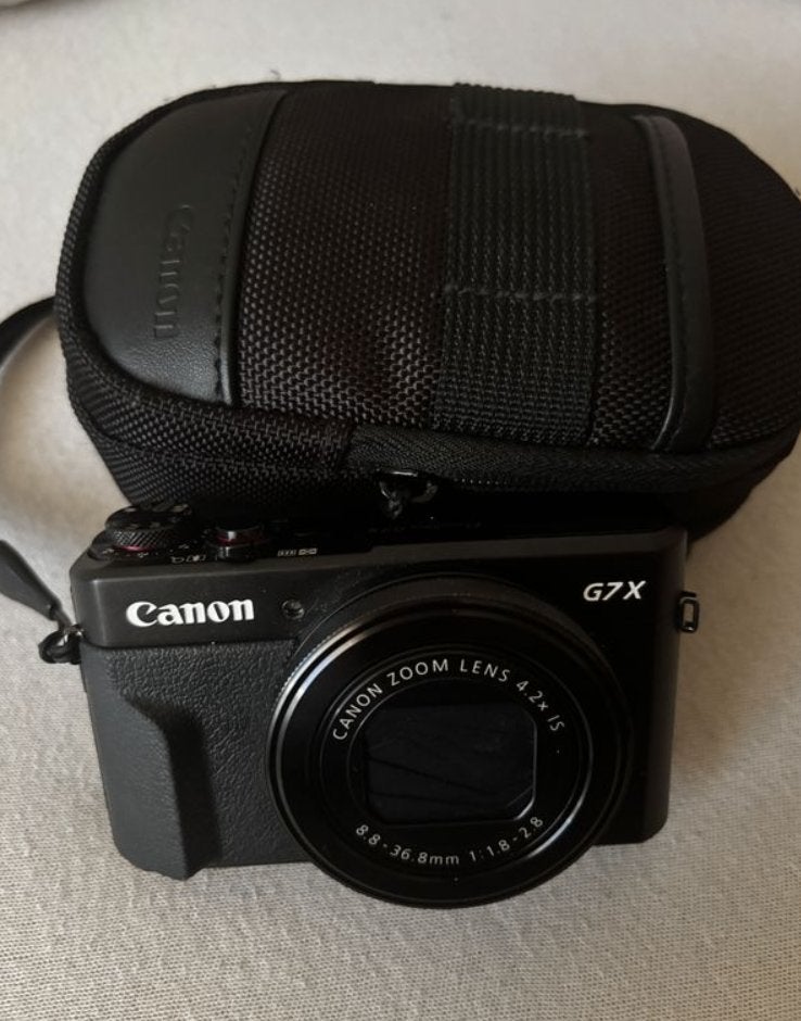 Canon g7x mark ii, Ophalen of Verzenden, Zo goed als nieuw, Canon, 4 t/m 7 keer