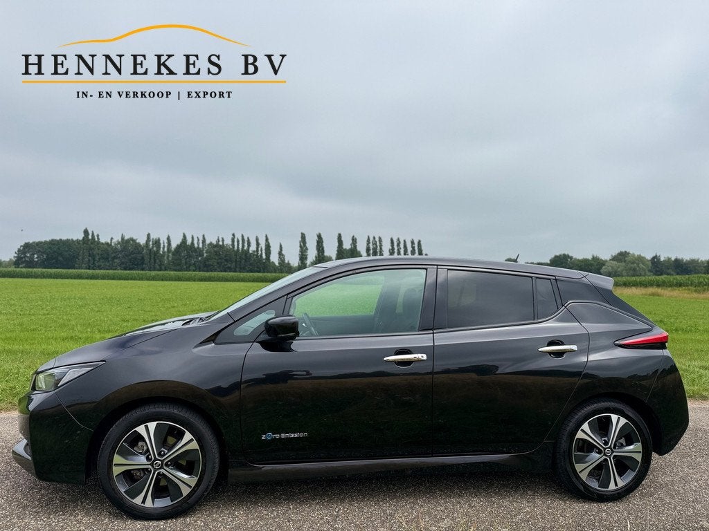 Nissan LEAF 2.ZERO EDITION 40 kWh, Auto's, Nissan, Stof, Gebruikt, Zwart, 150 pk
