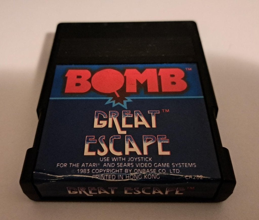 atari 2600 - bomb great escape, Avontuur en Actie, 1 speler, Ophalen of Verzenden, Zo goed als nieuw