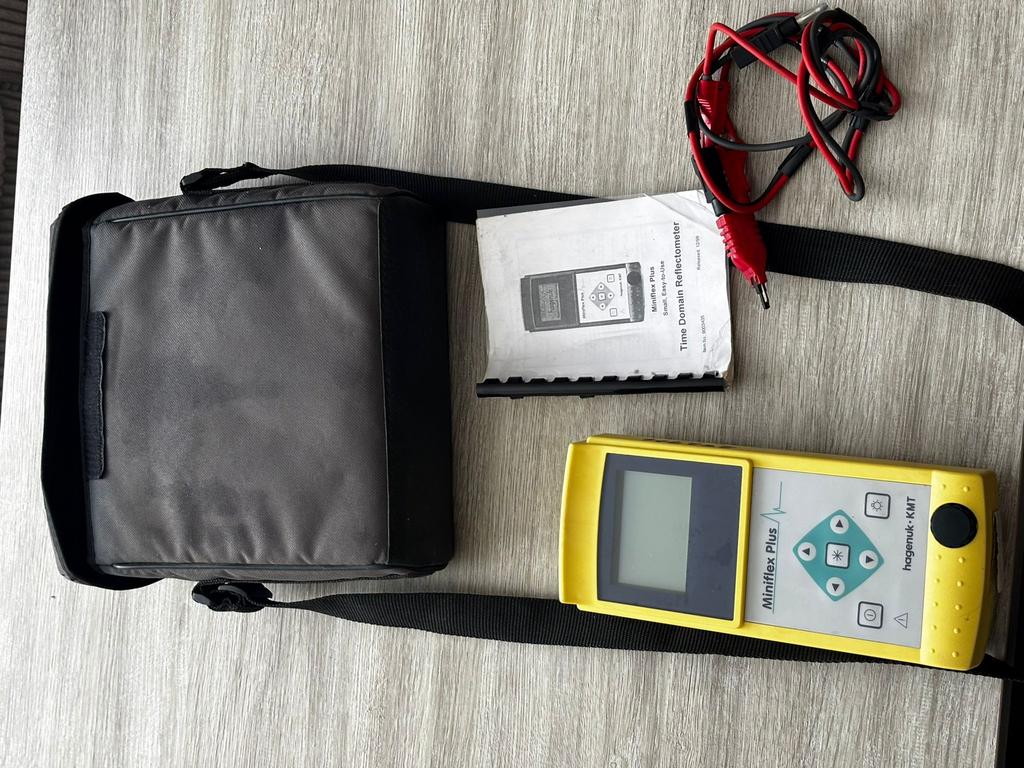 Hagenuk Miniflex Plus kabeltester –prof meetapparaat, Ophalen, Zo goed als nieuw