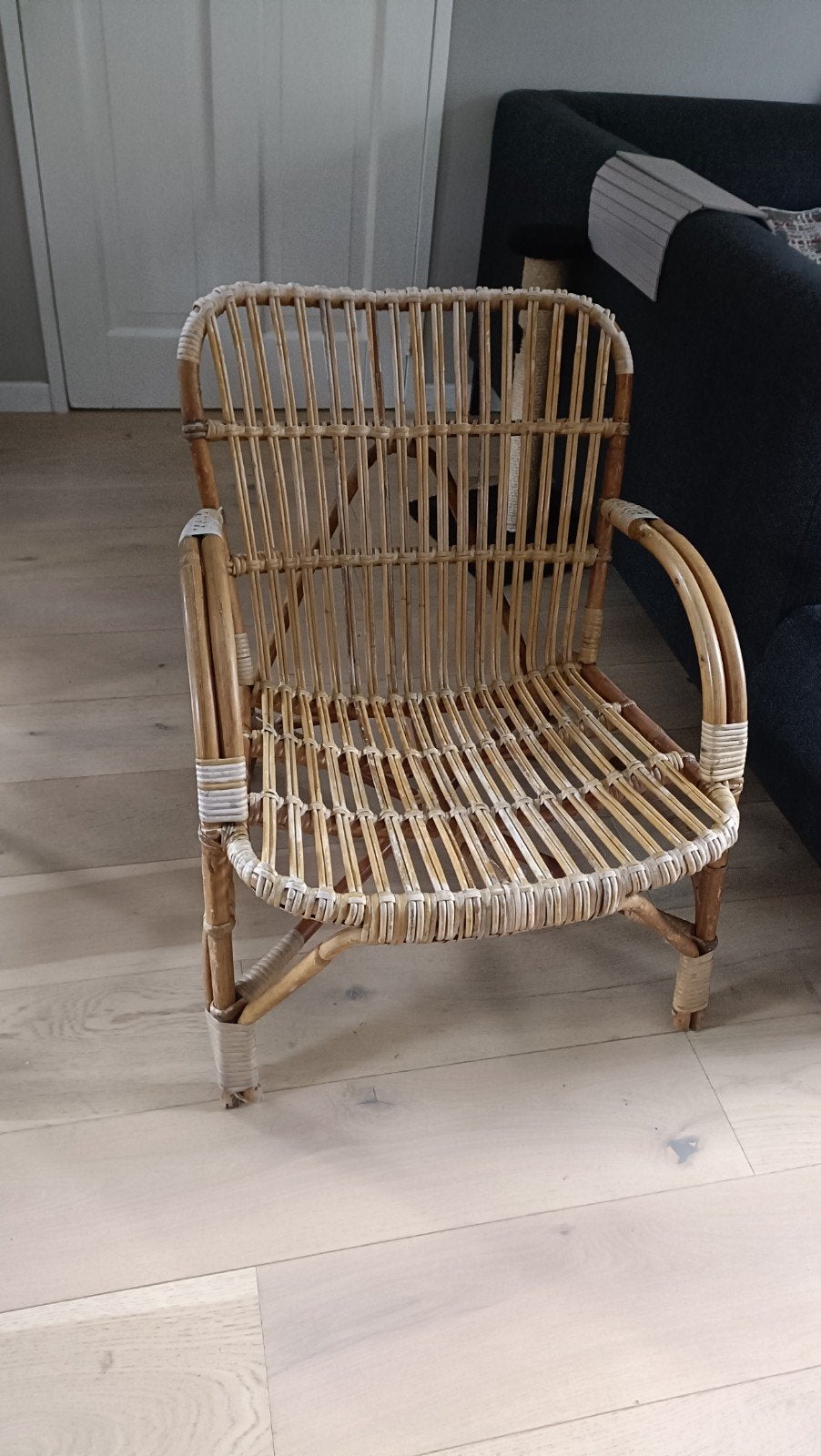 Rotan stoeltje, Tuin en Terras, Ophalen of Verzenden, Gebruikt, Rotan