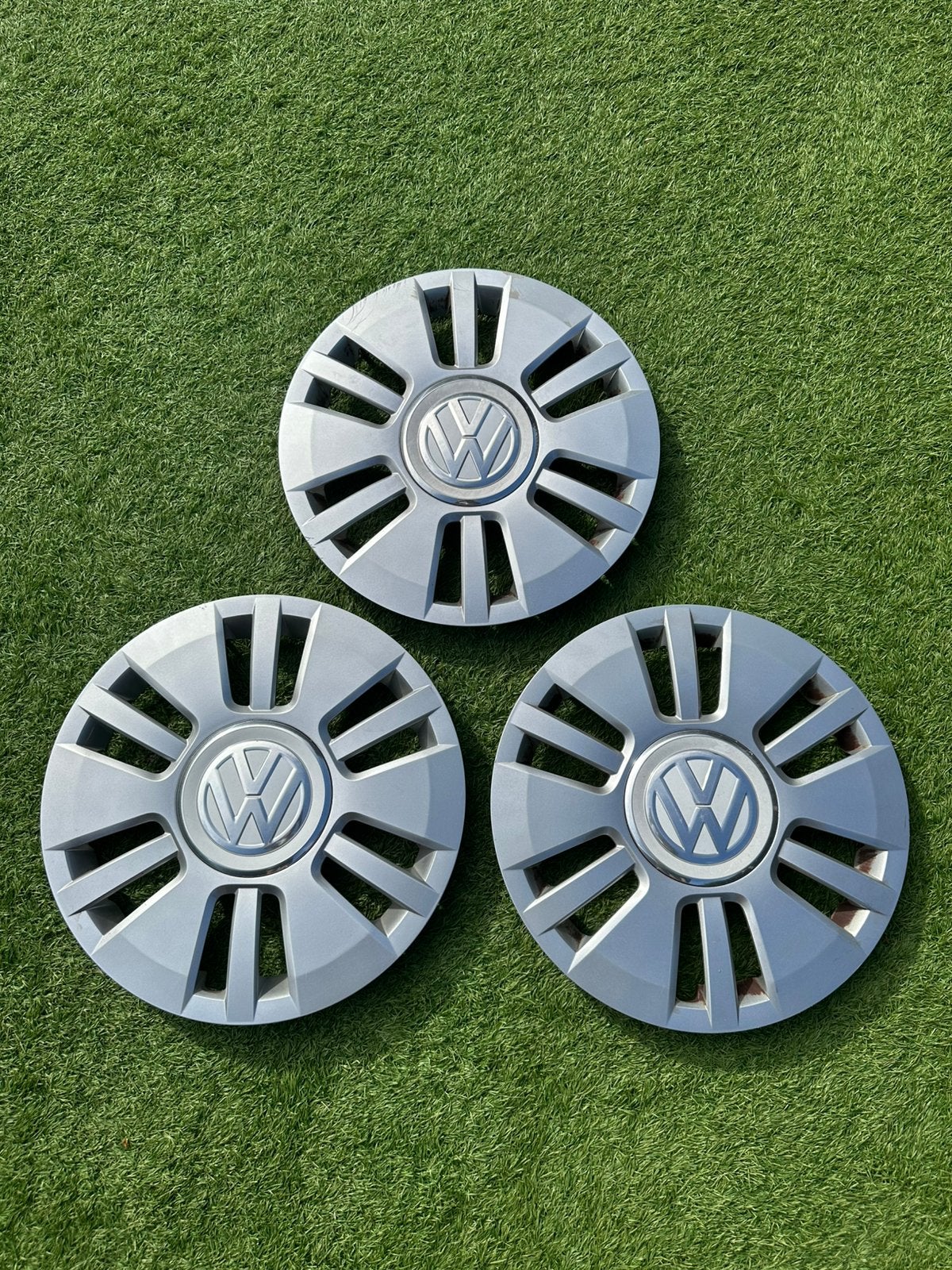 Wieldoppen Volkswagen Up! 14 inch, Auto diversen, Ophalen of Verzenden, Zo goed als nieuw
